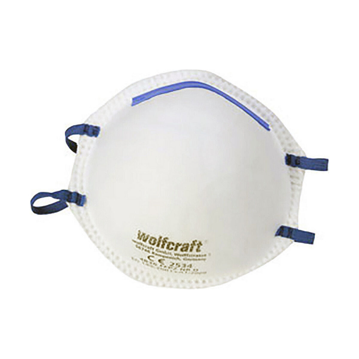 Suojamaski Wolfcraft 4836000 Valkoinen