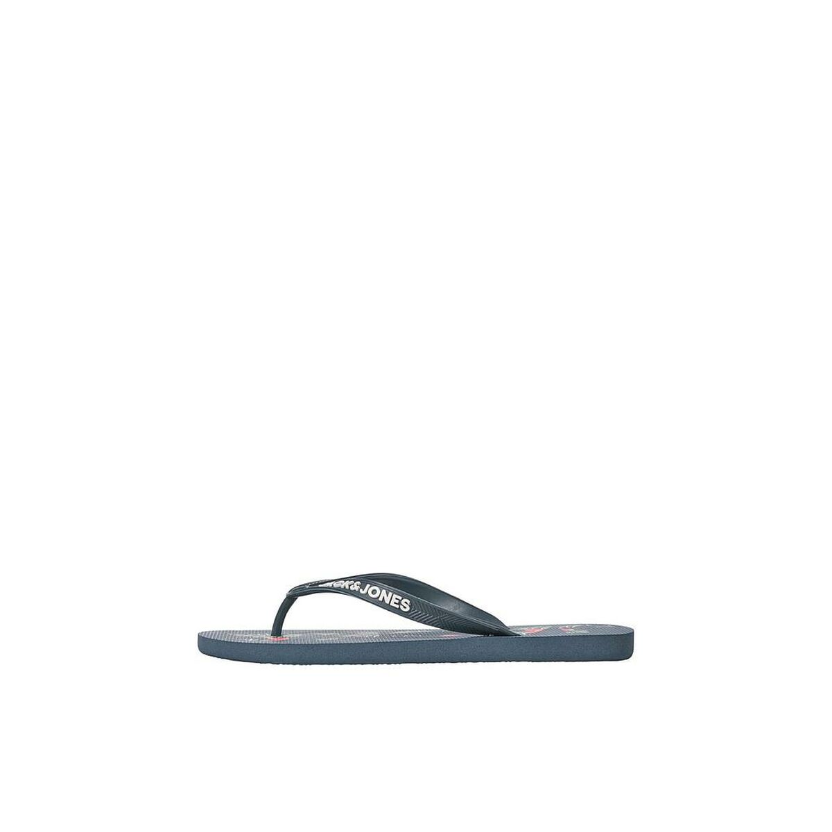 Miesten Flip-flopit Jack & Jones FWLOGO PALM PRINT 12230642 Laivastonsininen