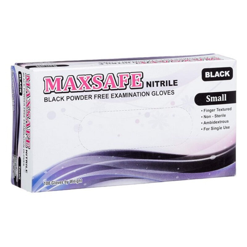 Kertakäyttökäsineet Maxsafe BF-5903002203774_Vendor Koko S Nitriili (100 pcs)