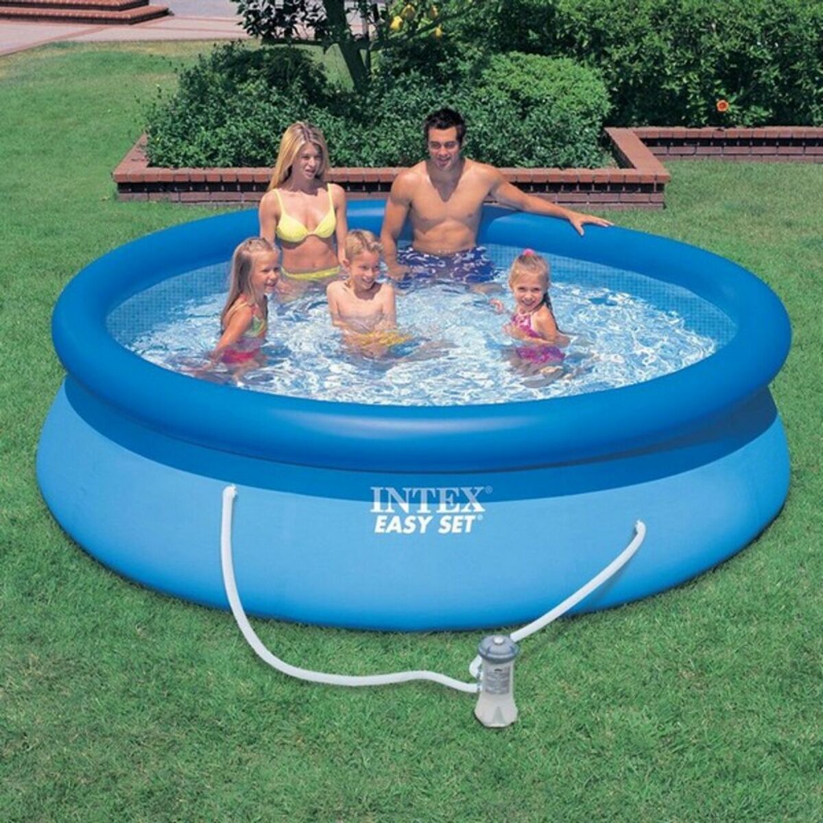 Puhallettava allas EASY SET Intex 28132NP 2006 l/h 366 x 76 x 366 cm