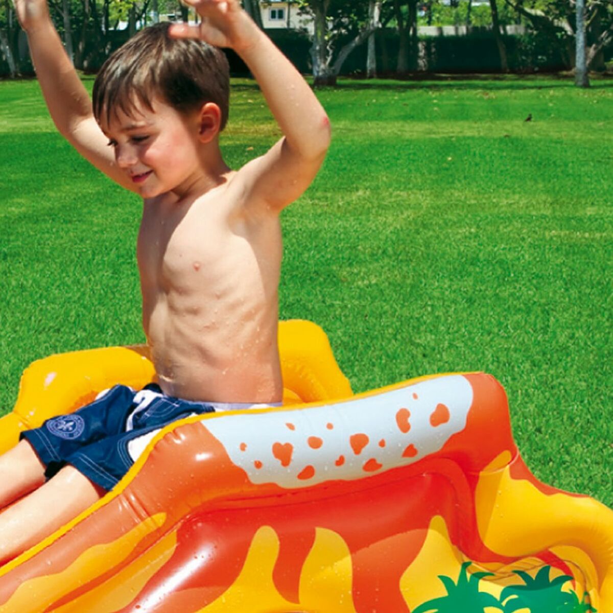 Puhallettava lasten kahluuallas Intex Dinosaurus 272 L 249 x 109 x 191 cm