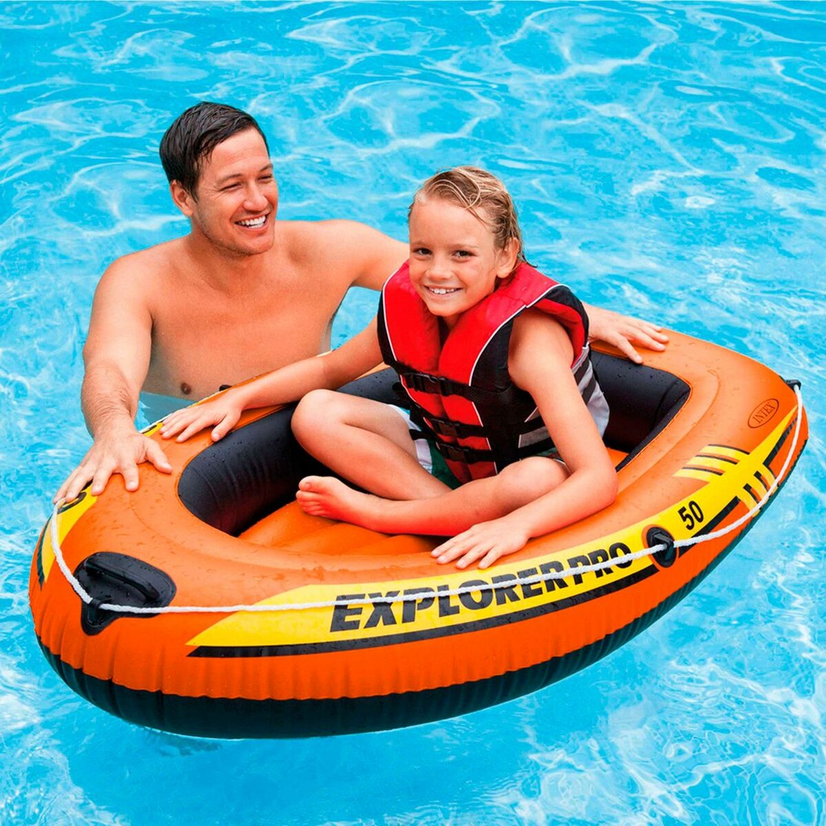 Puhallettava vene Intex Explorer Pro 50 137 x 23 x 85 cm