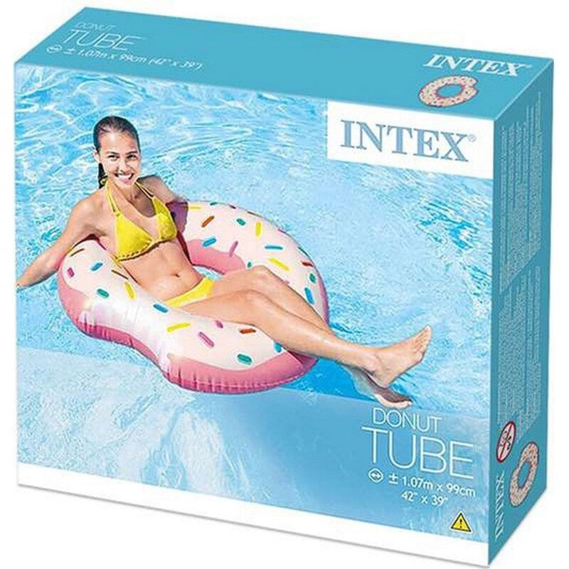 Puhallettava kelluva munkki Intex 56265NP 107 x 99 x 23 cm