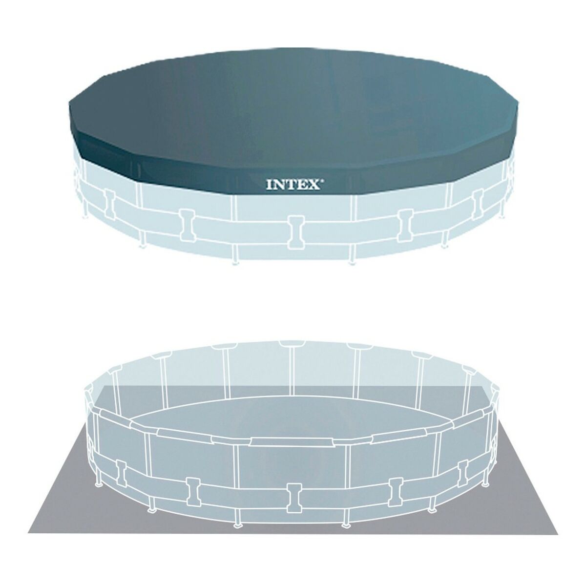 Irrotettava allas Intex 26720 12706 L 427 x 107 x 427 cm
