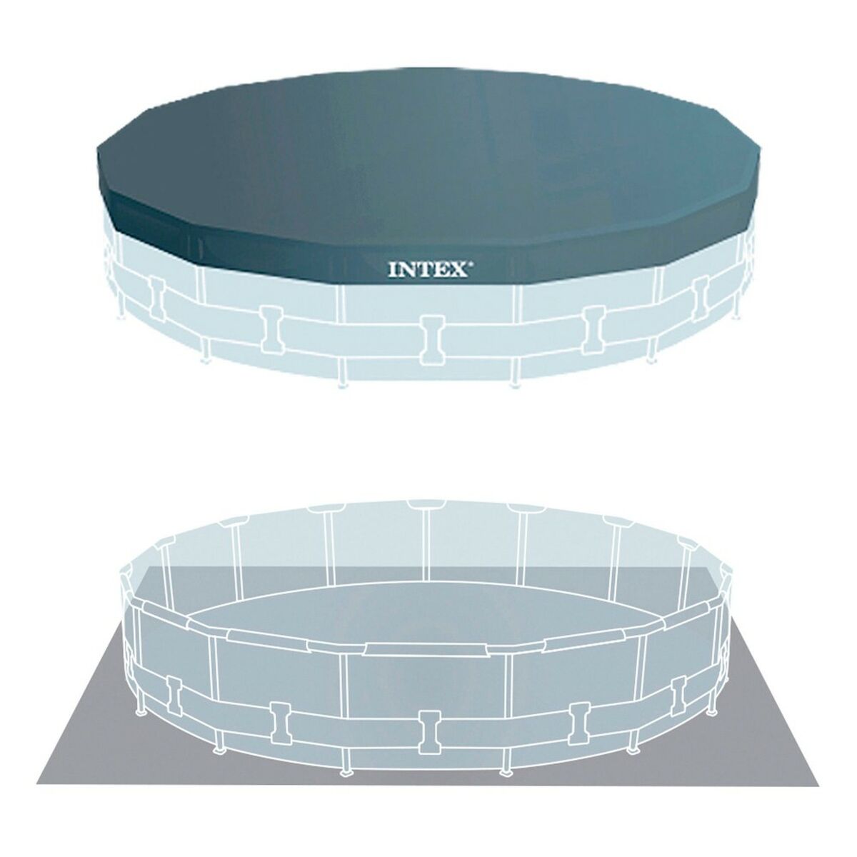 Irrotettava allas Intex 457 x 107 x 457 cm