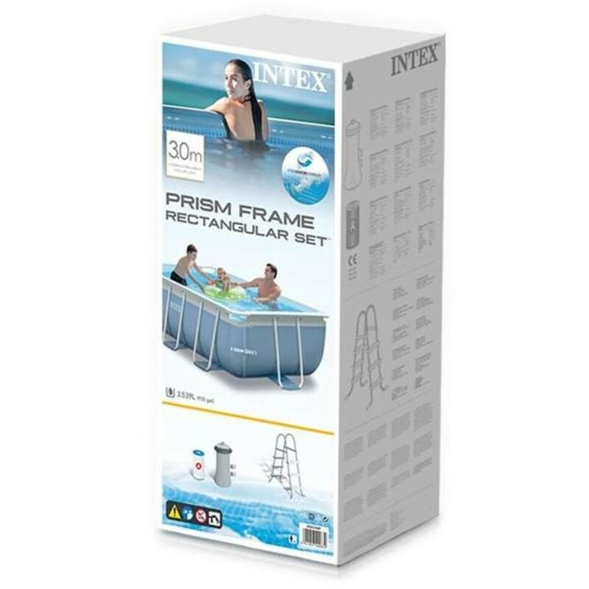 Irrotettava allas Intex 26784NP 3539 L 300 x 80 x 175 cm