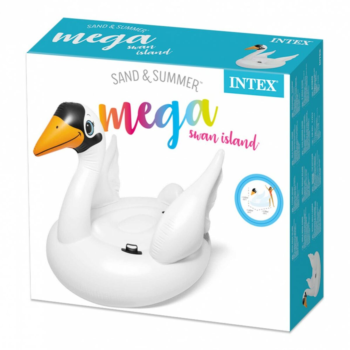 Puhallettava uimakelluke Intex Joutsen