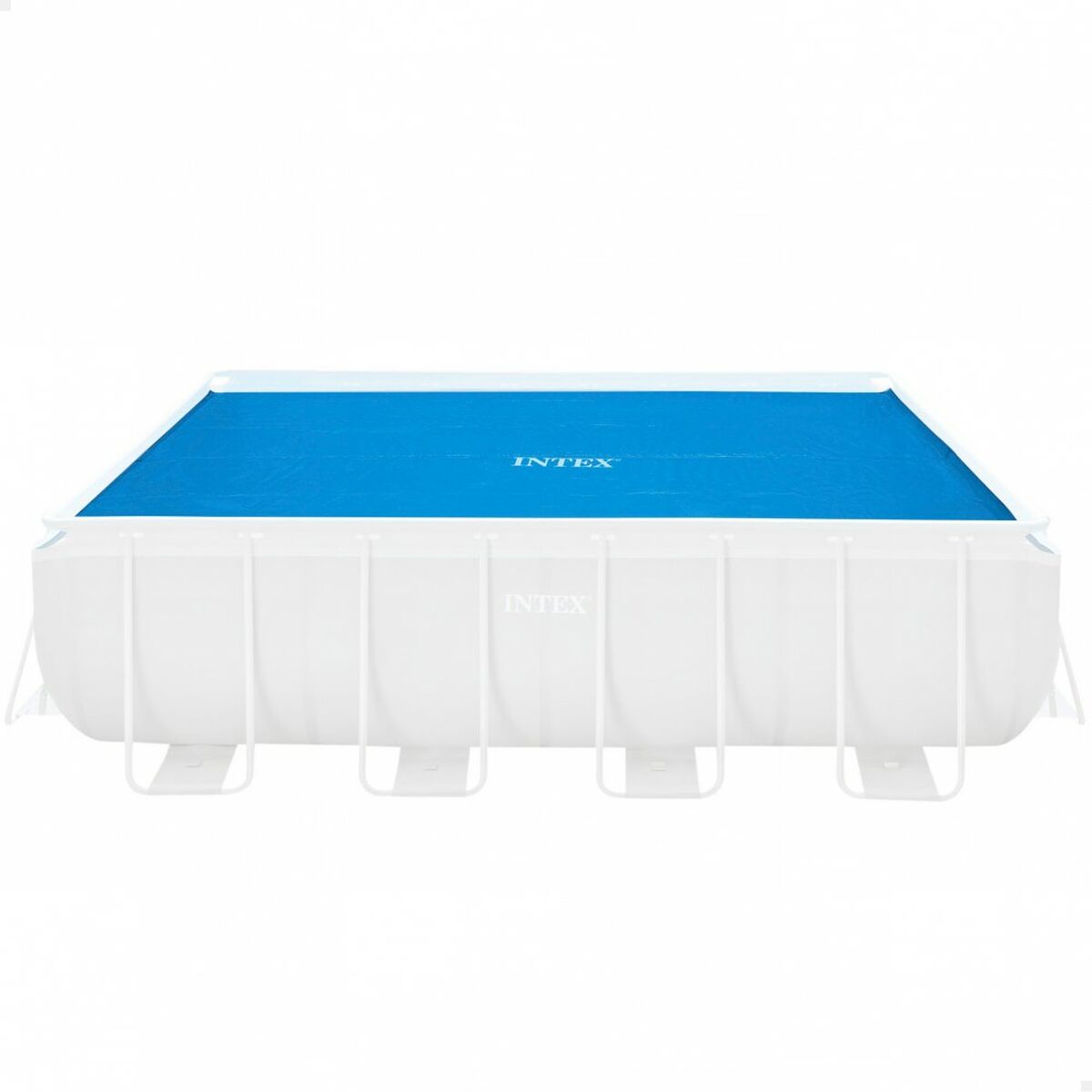 Uima-altaan suojus Intex 28028 Suorakulmainen Aurinkokenno 400 x 200 cm