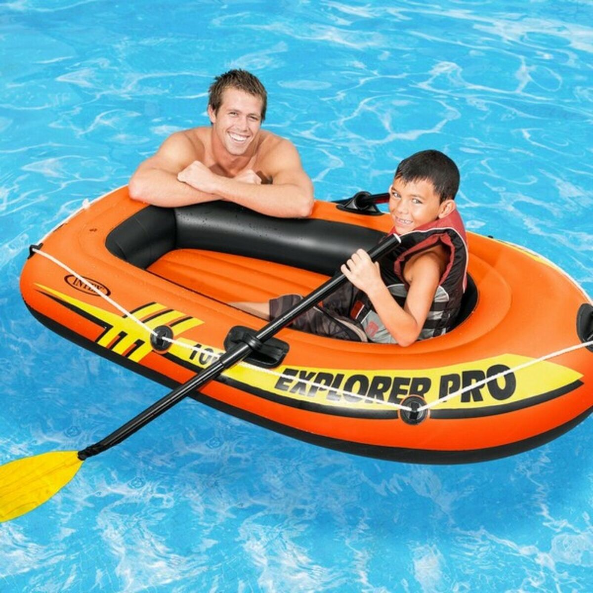 Puhallettava vene Intex Explorer Pro 100 160 x 29 x 94 cm