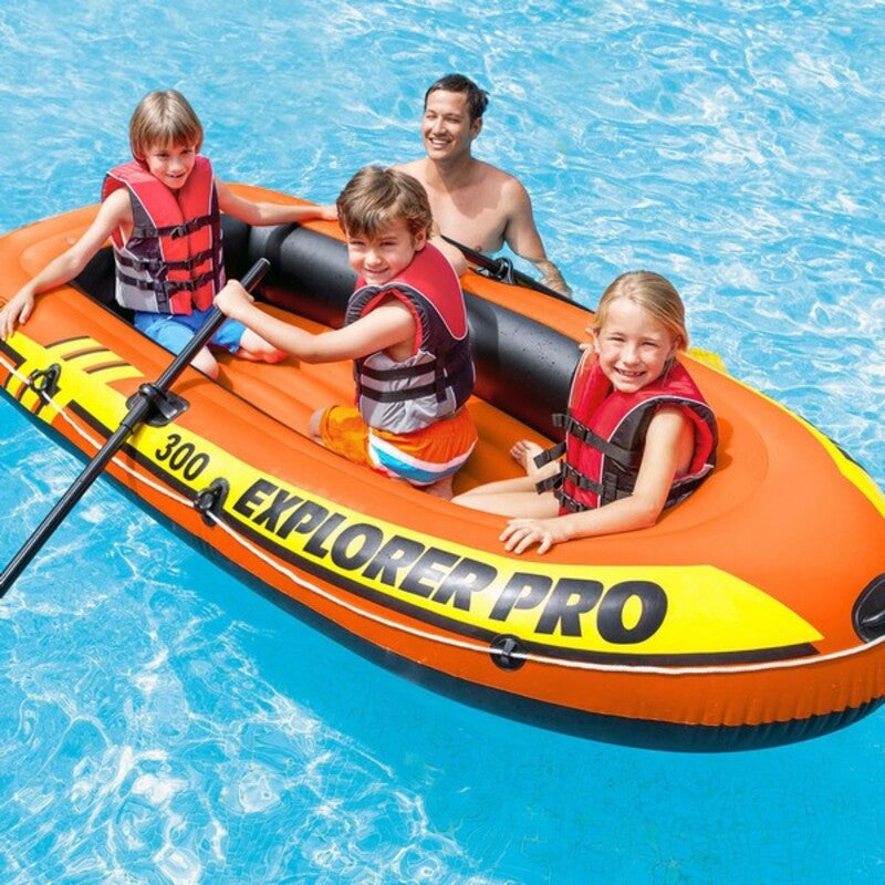 Puhallettava vene Intex Explorer Pro 300 244 x 36 x 117 cm