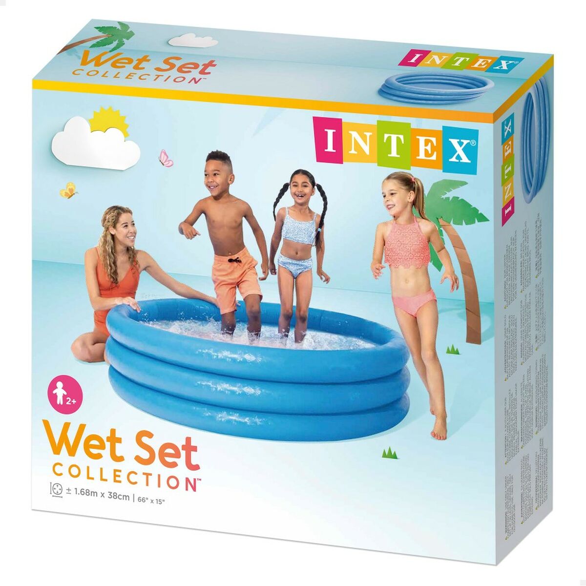 Lasten allas Intex 581 L 168 x 40 cm