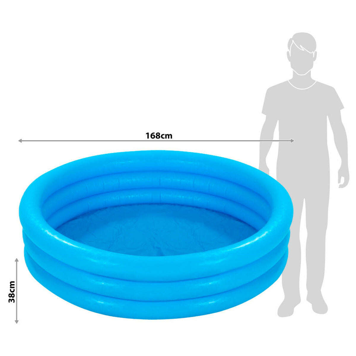 Lasten allas Intex 581 L 168 x 40 cm