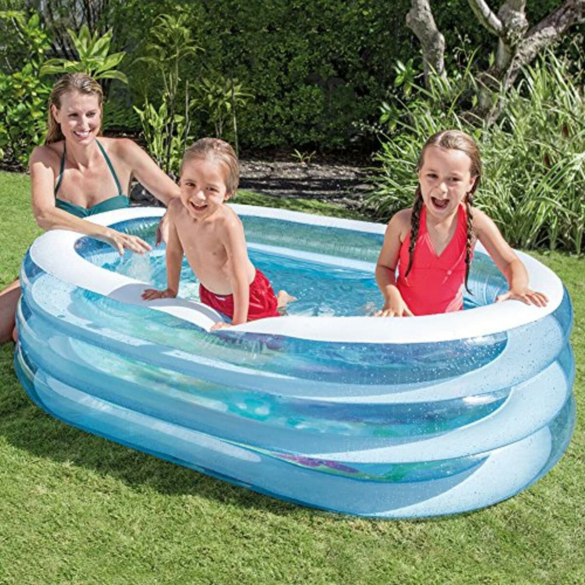 Lasten allas Intex Sininen Laivasto 163 x 46 x 107 cm
