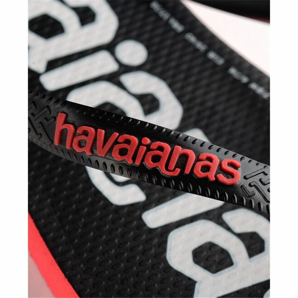 Naisten Flip-flopit Havaianas Logomania Musta