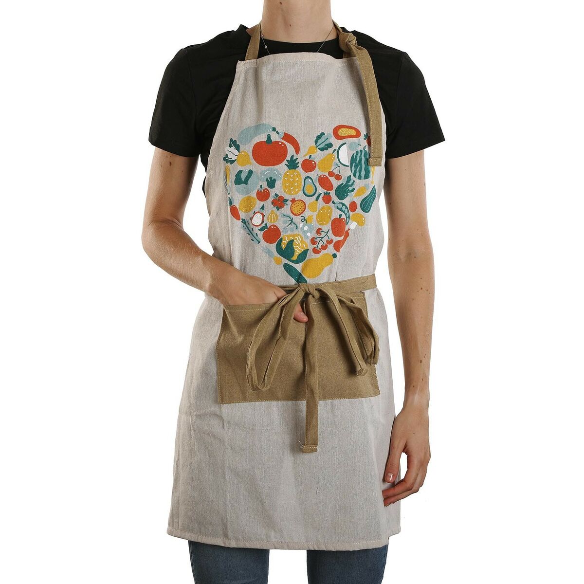 Esiliina Versa Corazon Polyesteri Puuvilla Nylon (80 x 70 cm)