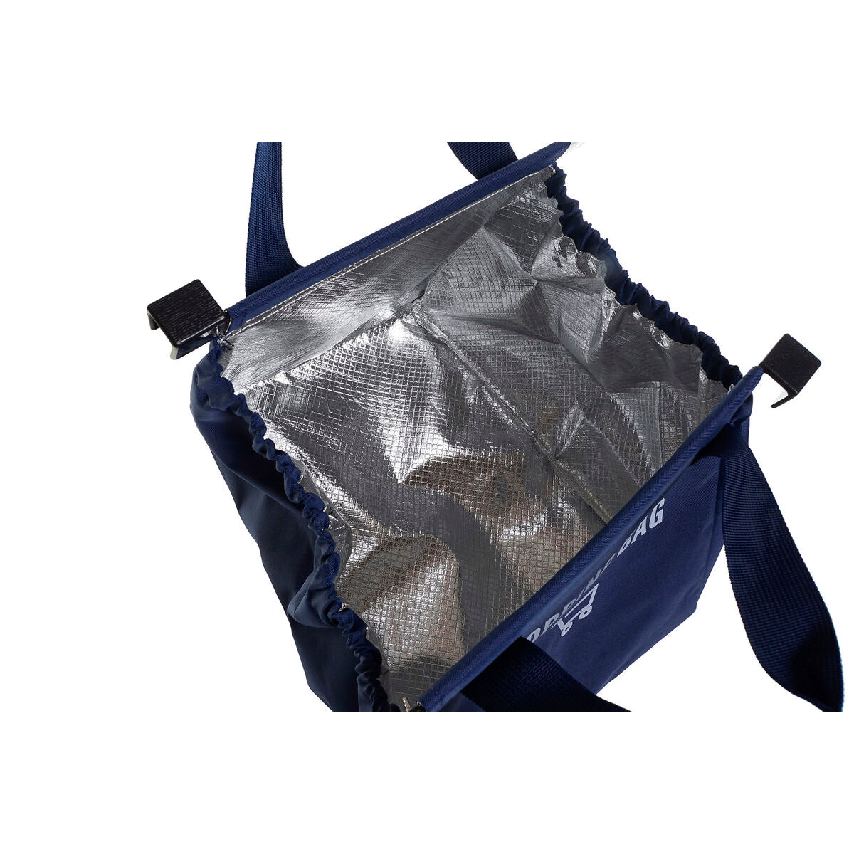 Kylmälaukku DKD Home Decor Vihreä Laivastonsininen PVC Metalli Alumiini 30 x 40 cm 24 x 27 x 29 cm