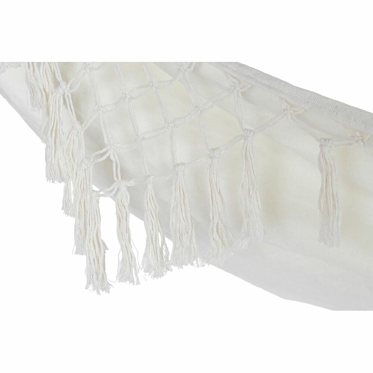 Riippumatto DKD Home Decor Beige Polyesteri Puuvilla Alumiini (285 x 130 cm)