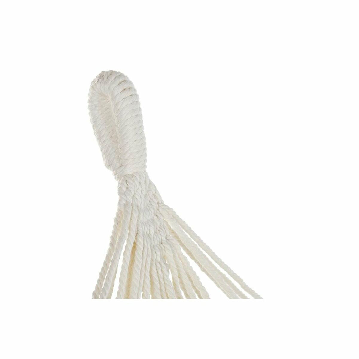 Riippumatto DKD Home Decor Beige Polyesteri Puuvilla Alumiini (285 x 130 cm)