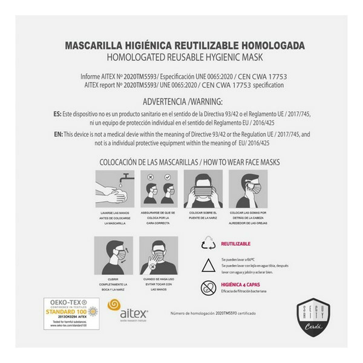 Hygieeninen kasvosuojain The Mandalorian + 11 vuotta Vihreä