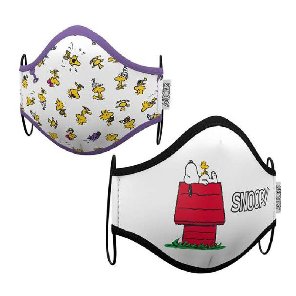 Hygieeninen uudelleen käytettävä hengityssuojain Snoopy Aikuinen (2 uds)