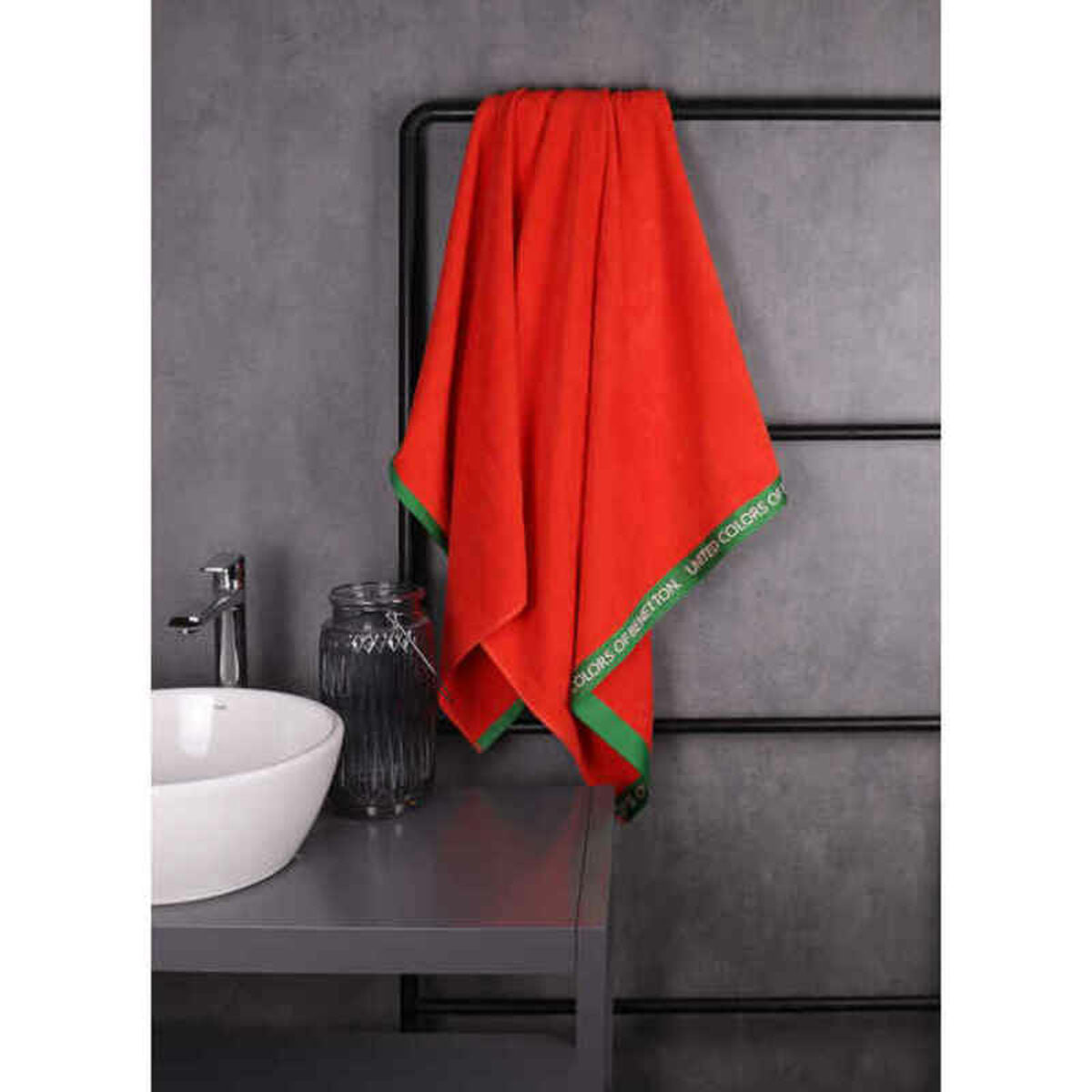 Rantapyyhe Benetton Rainbow Puuvilla (90 x 160 cm)