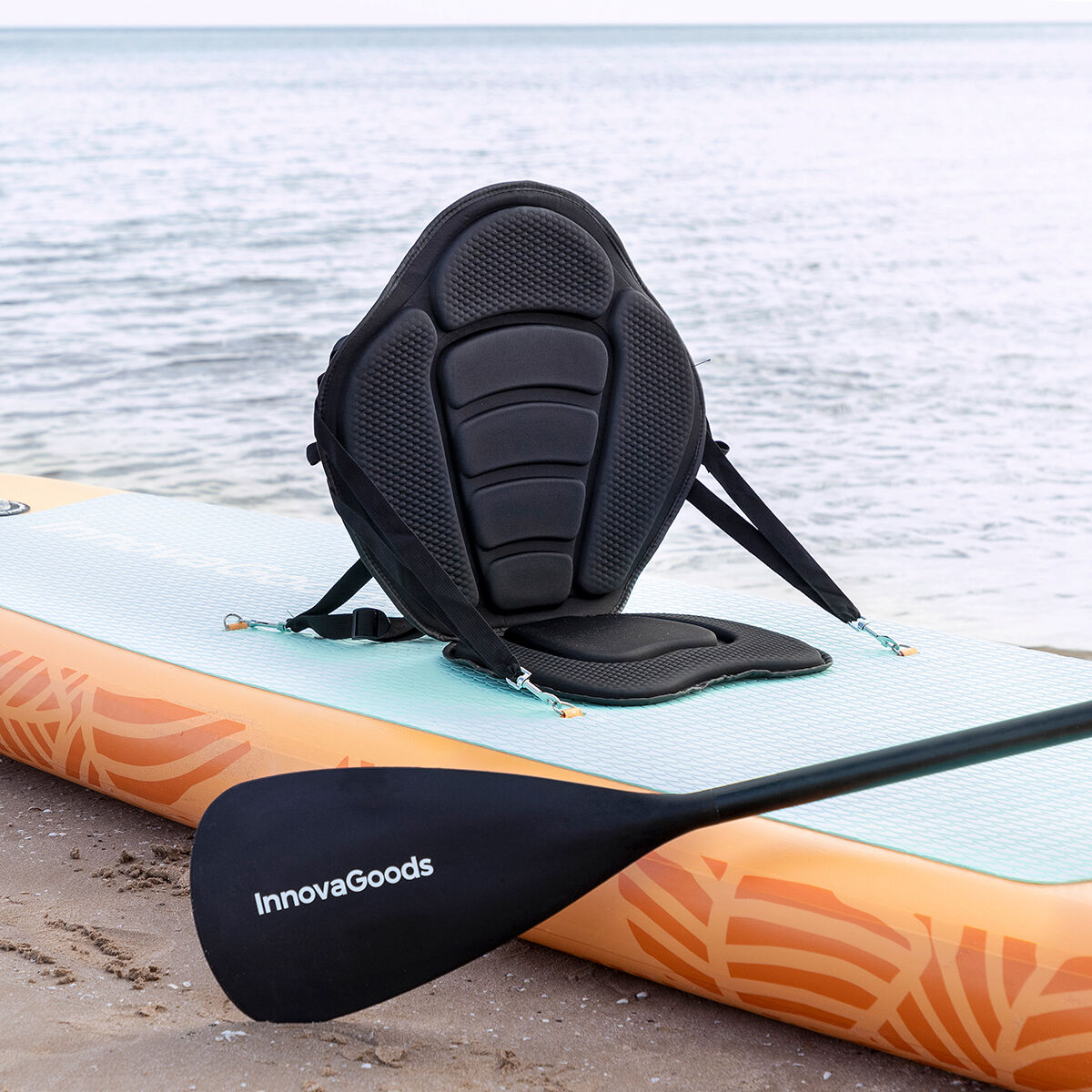 2-in-1 Ilmatäytteinen Paddle Surf Board Istuimella ja Tarvikkeilla Siros InnovaGoods 10'5" 320 cm