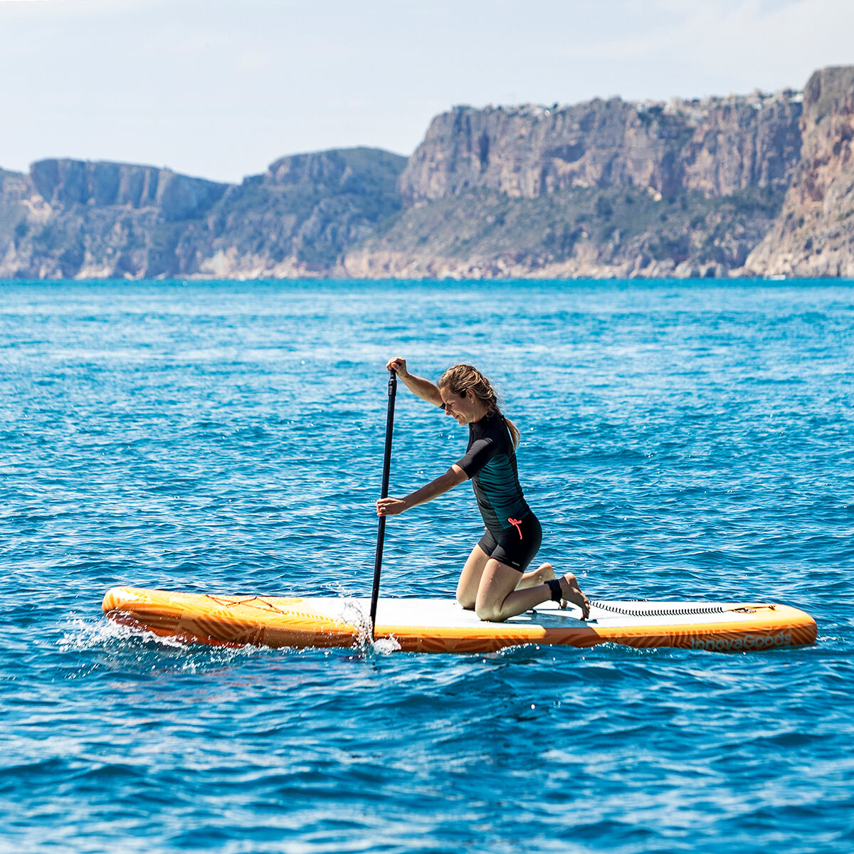 2-in-1 Ilmatäytteinen Paddle Surf Board Istuimella ja Tarvikkeilla Siros InnovaGoods 10'5" 320 cm