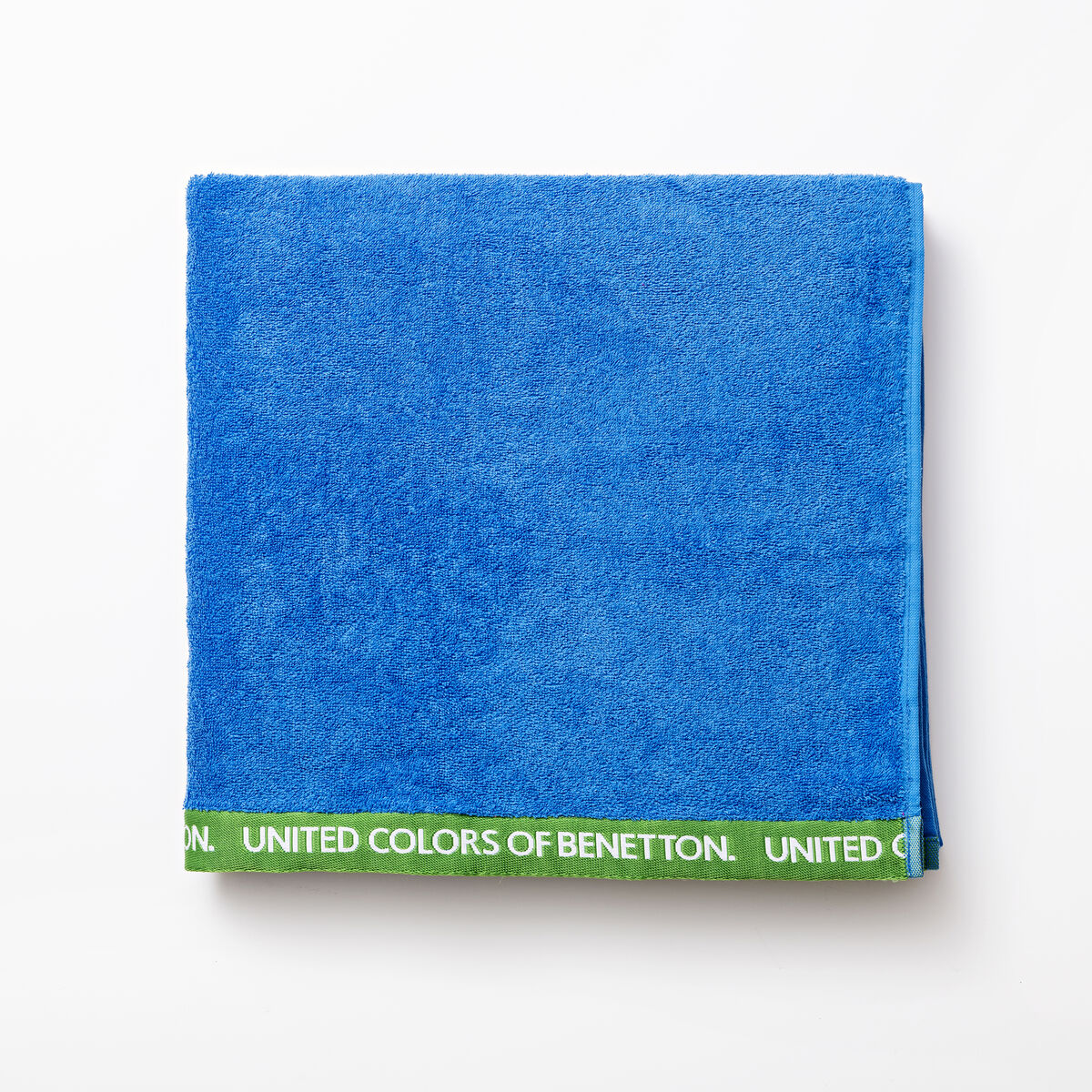 Rantapyyhe Benetton BE NO VELOUR Sininen 90 x 160 cm