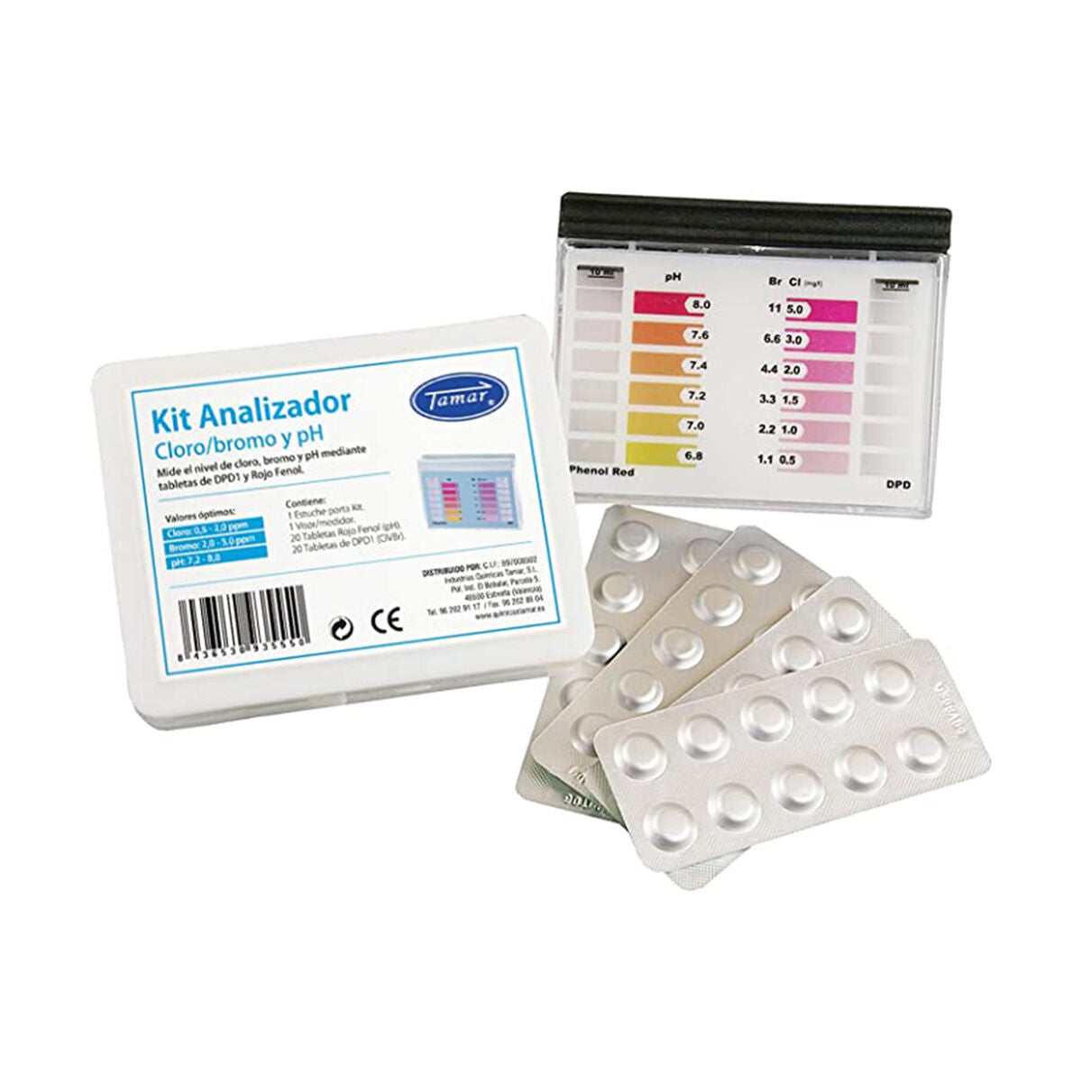 Tarvikesetti Tamar dpd1 1175600000 pH-testi