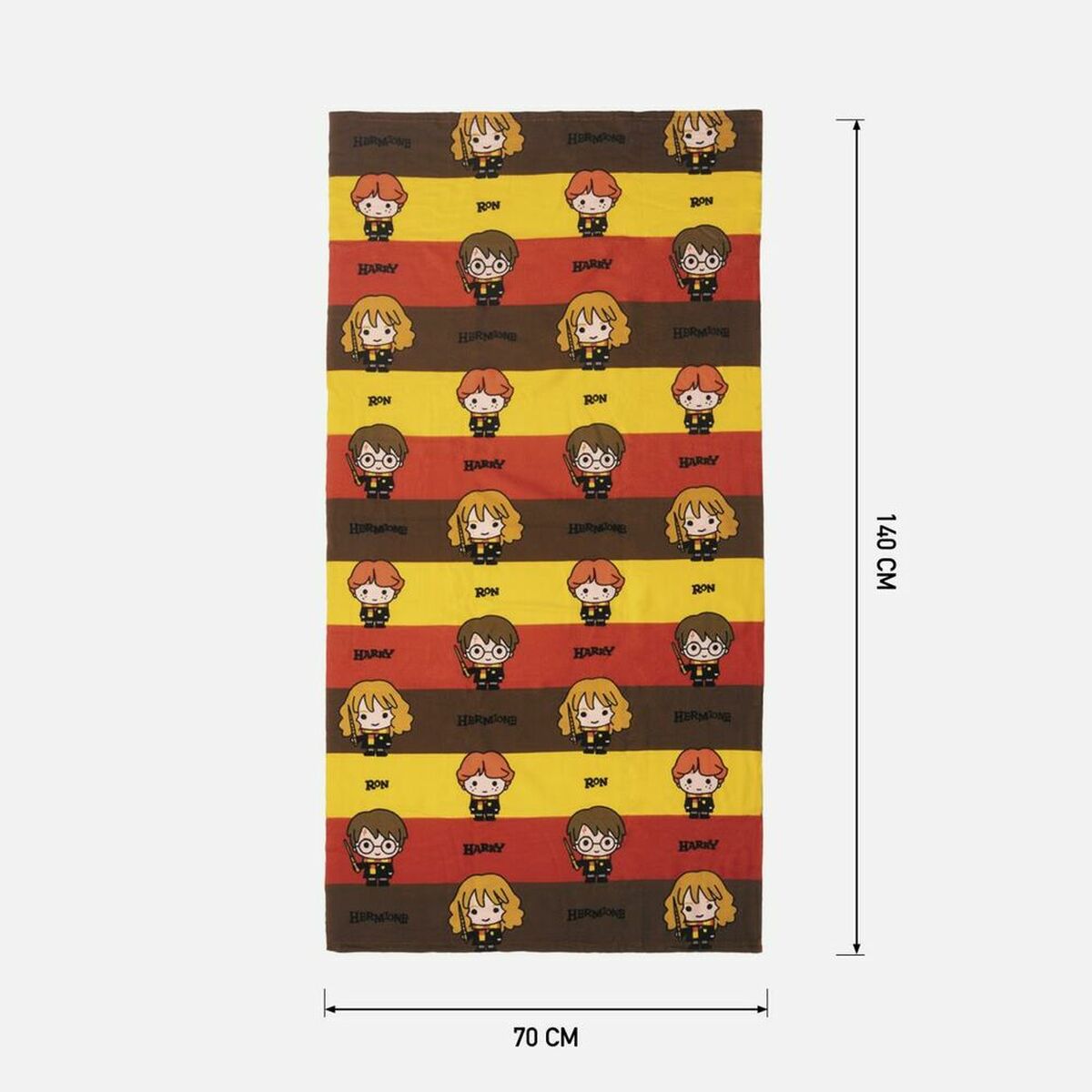 Rantapyyhe Harry Potter Monivärinen (70 x 140 cm)