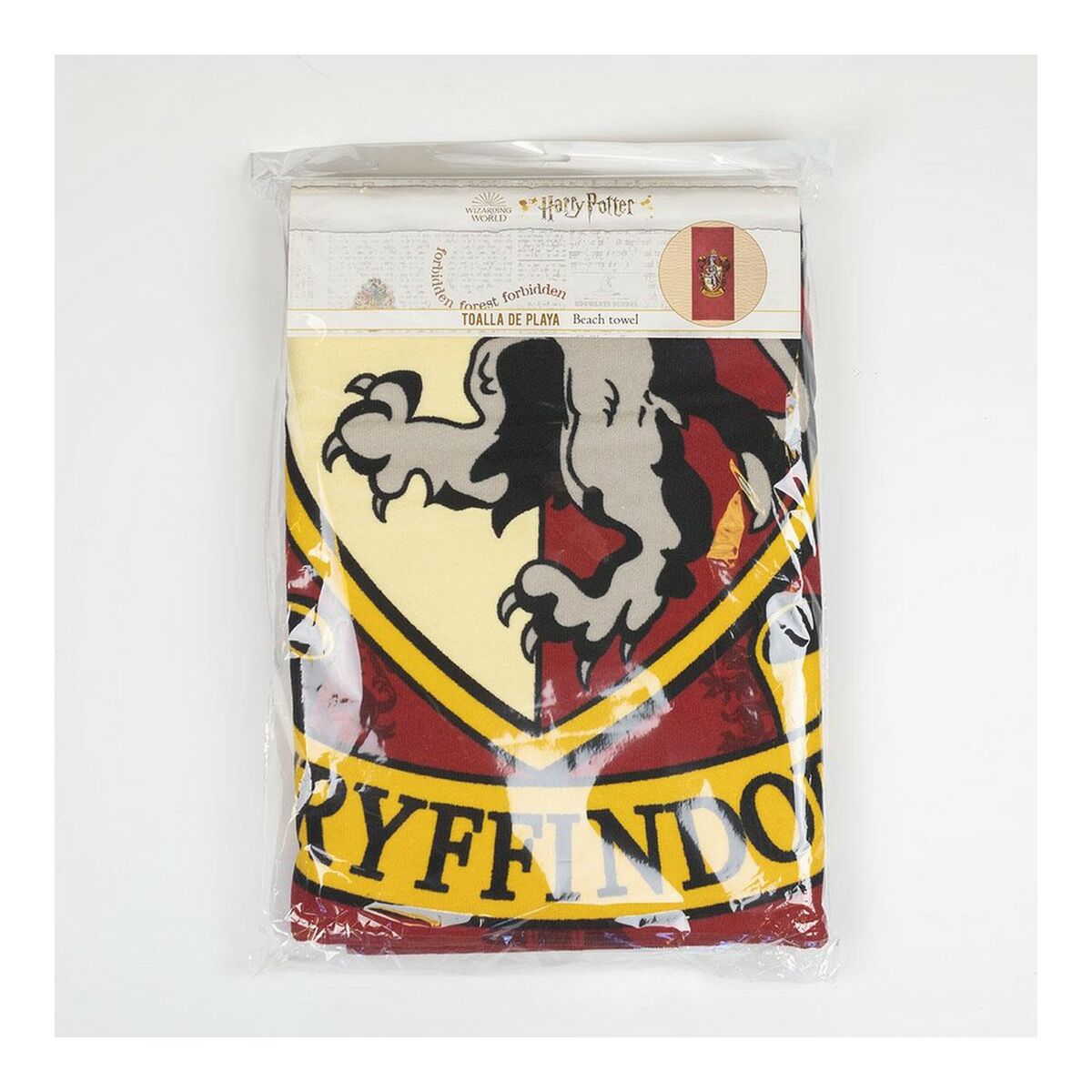 Rantapyyhe Harry Potter 2200009067_ Punainen 100 % polyesteri