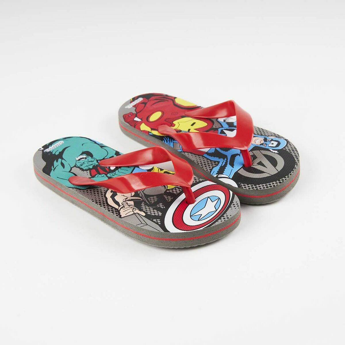 Lasten Flip-flopit The Avengers Punainen