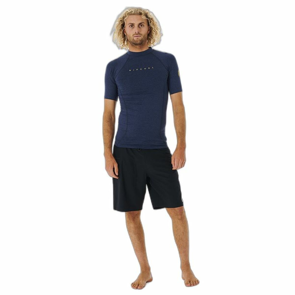 Uimarin T-paita Rip Curl Dawn Patrol Perf Tummansininen