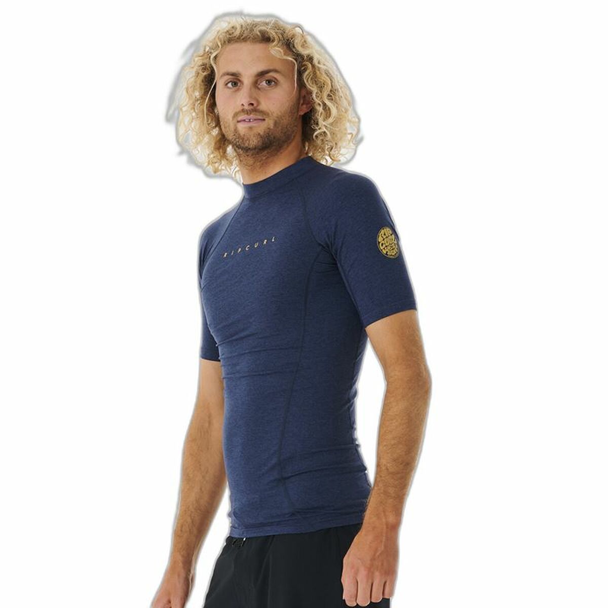 Uimarin T-paita Rip Curl Dawn Patrol Perf Tummansininen