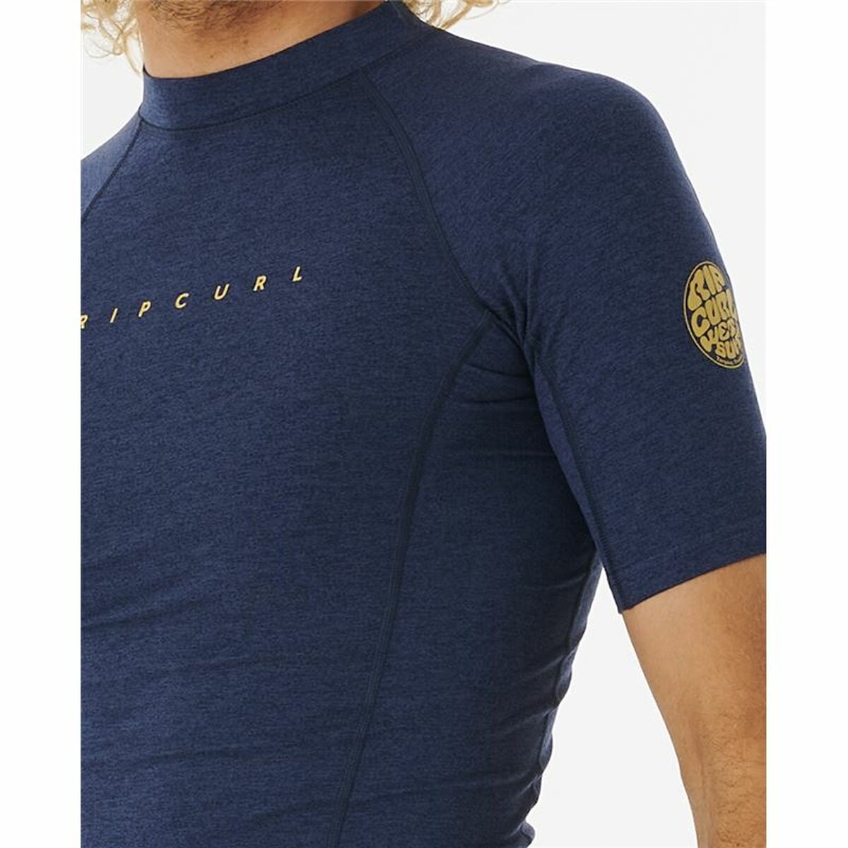 Uimarin T-paita Rip Curl Dawn Patrol Perf Tummansininen