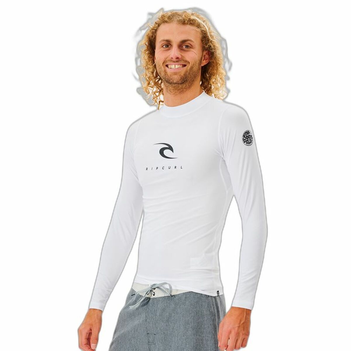 Uimarin T-paita Rip Curl Corps Valkoinen