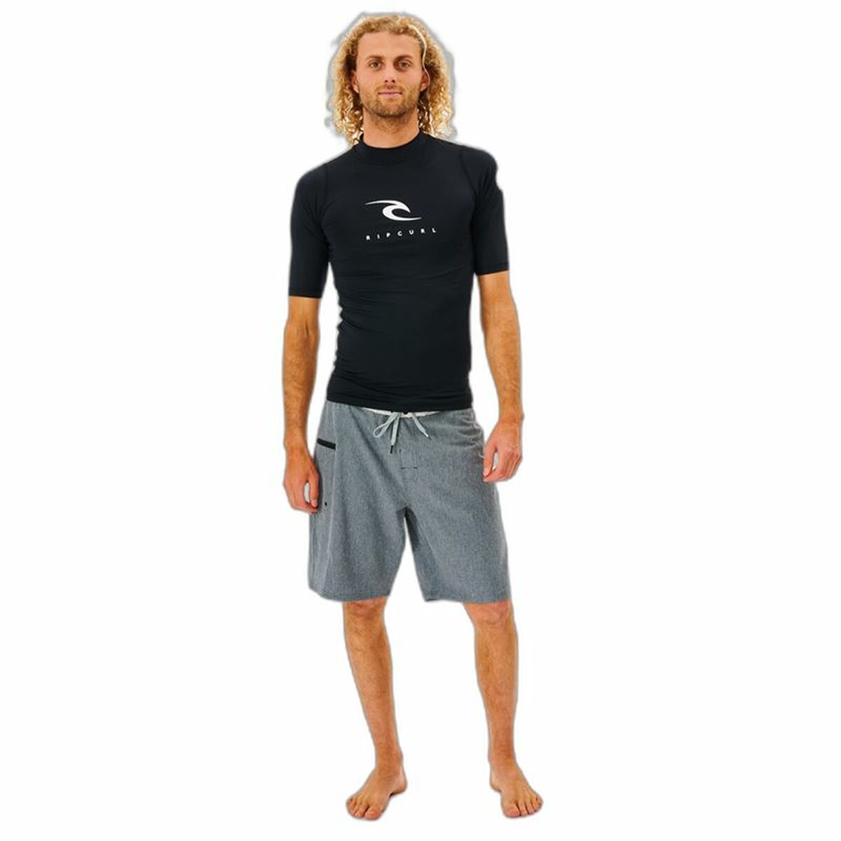 Uimarin T-paita Rip Curl Corps Musta