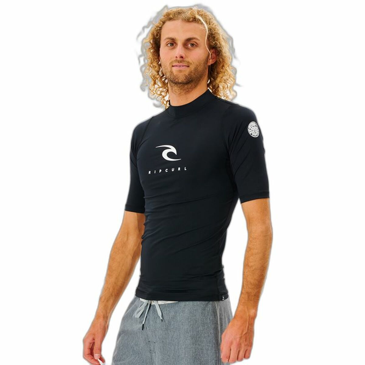 Uimarin T-paita Rip Curl Corps Musta