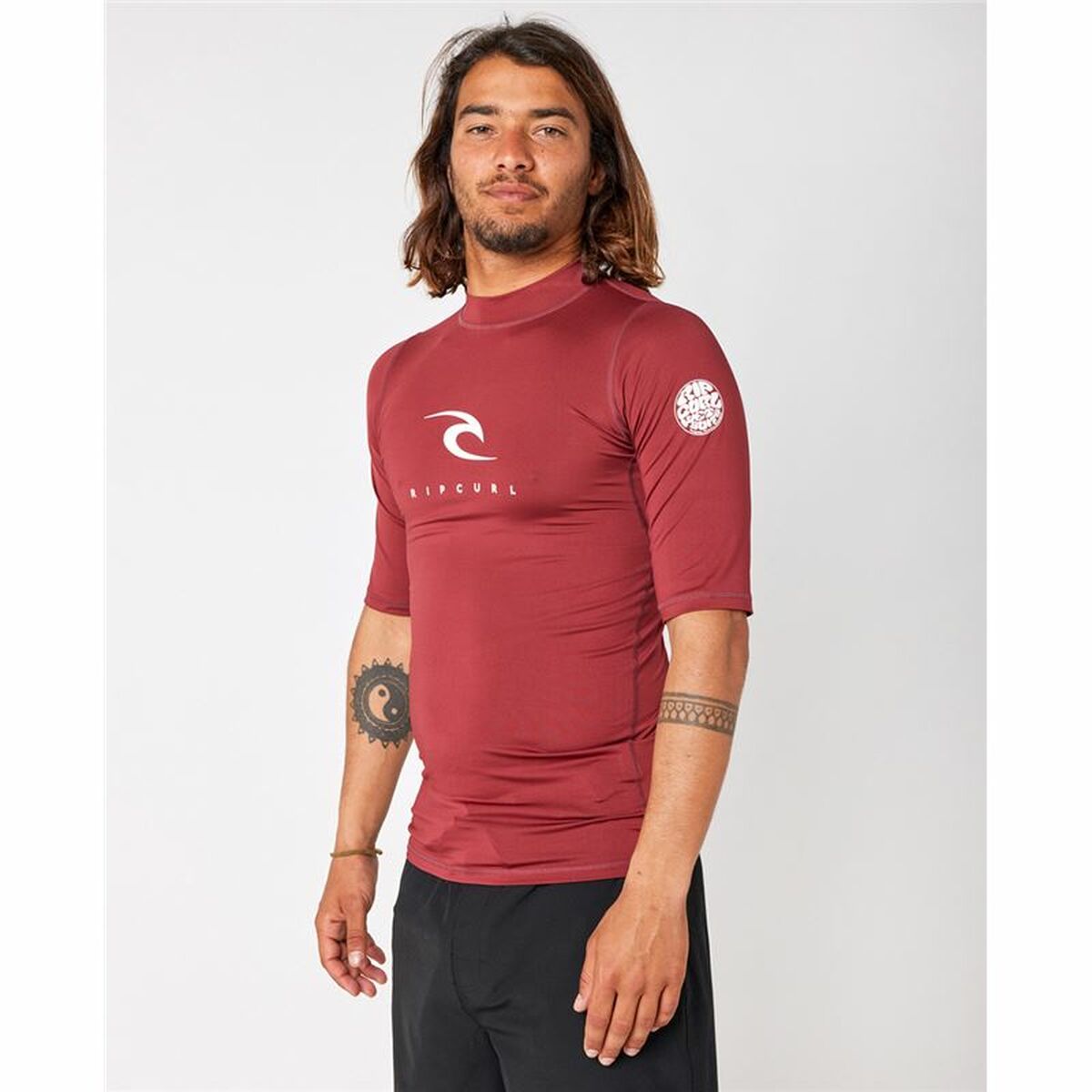 Uimarin T-paita Rip Curl Corps Punainen