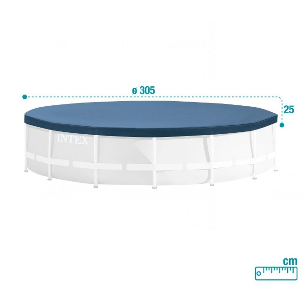 Uima-altaan suojus Intex 28030E 305 x 25 x 305 cm