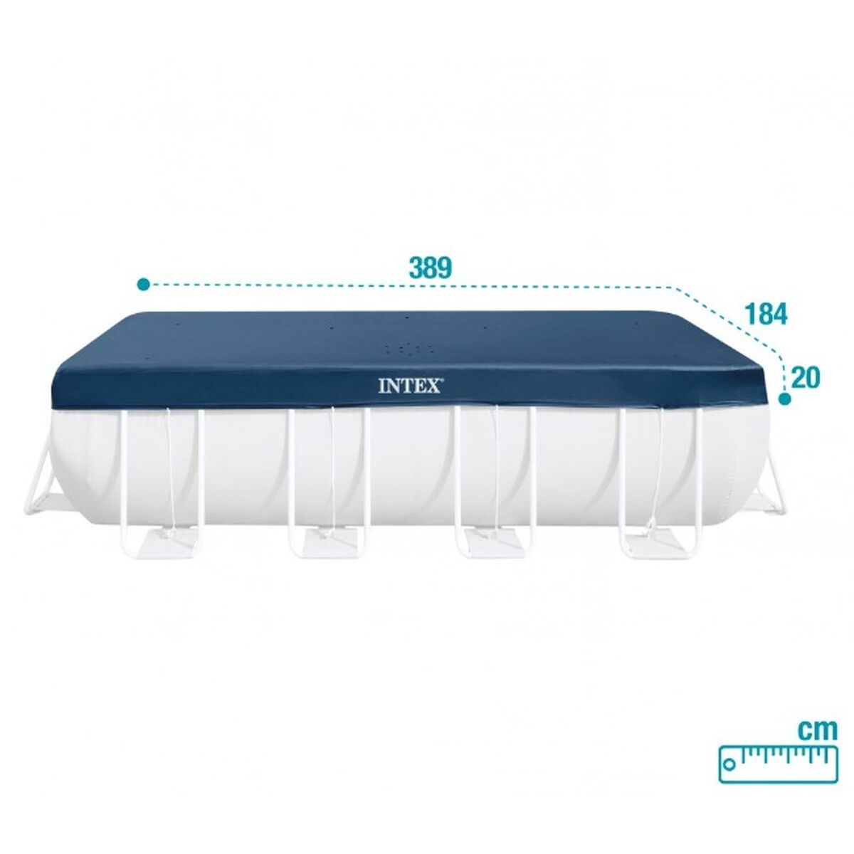 Uima-altaan suojus Intex 28037 400 x 200 cm