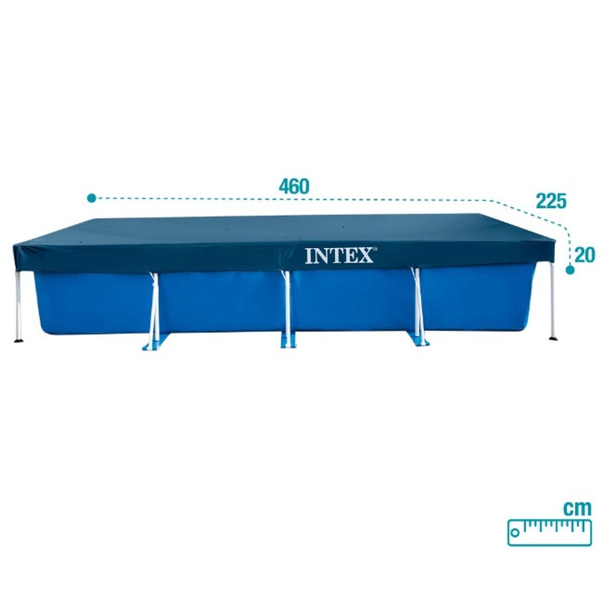 Uima-altaan suojus Intex 28039 460 x 20 x 226 cm