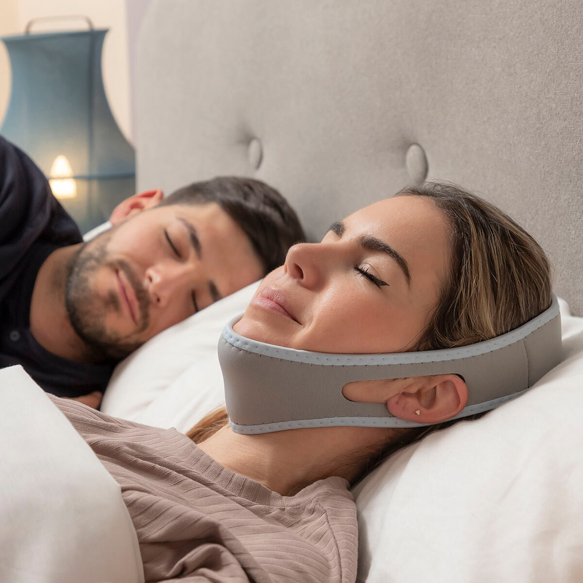 Kuorsausta ehkäisevä leukatuki Stosnore InnovaGoods