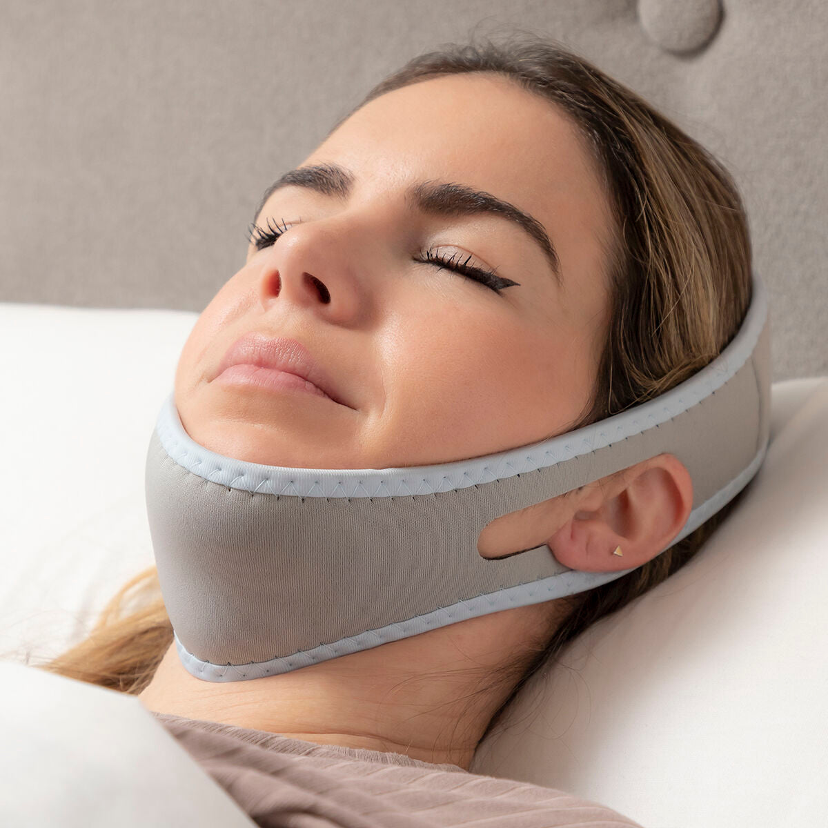 Kuorsausta ehkäisevä leukatuki Stosnore InnovaGoods