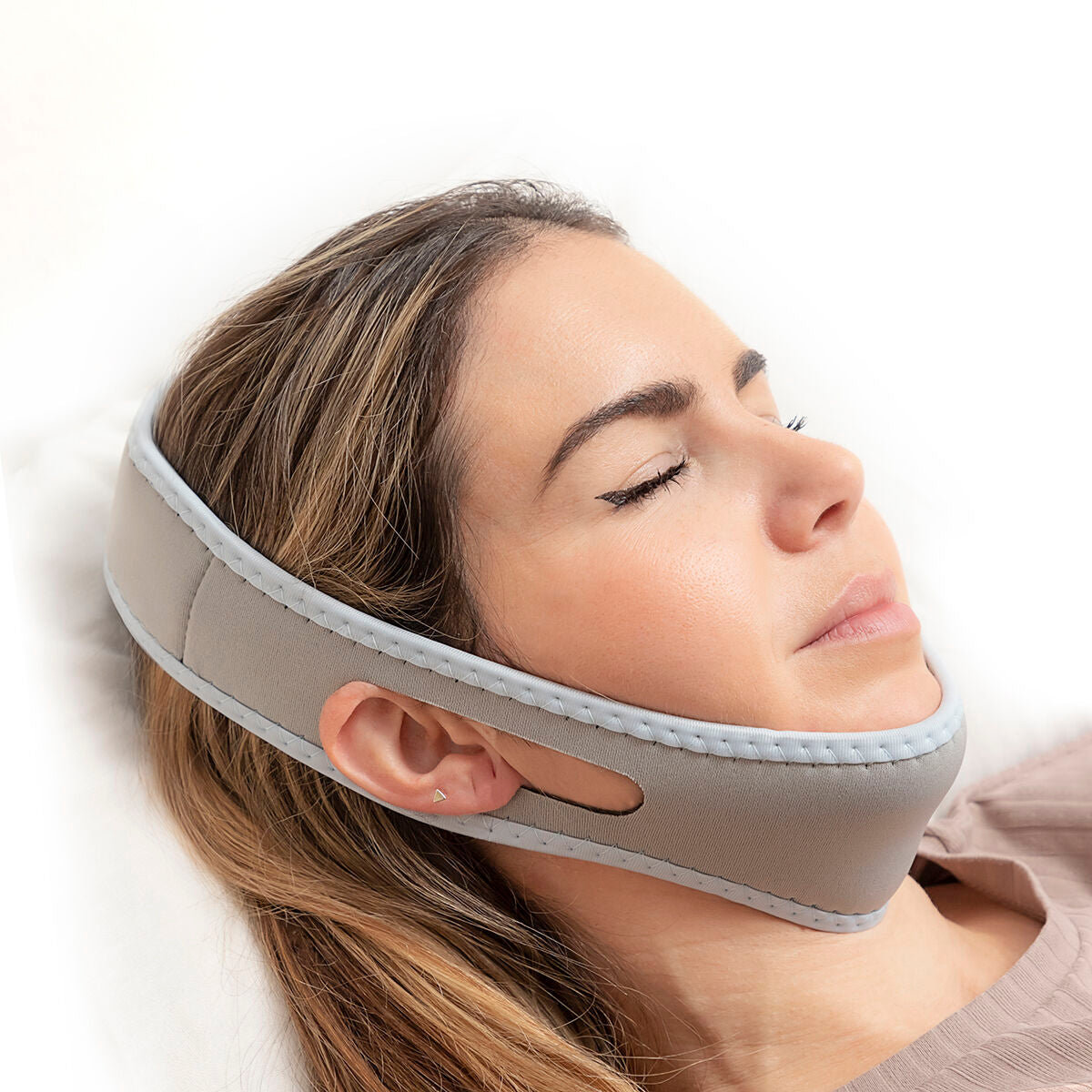 Kuorsausta ehkäisevä leukatuki Stosnore InnovaGoods