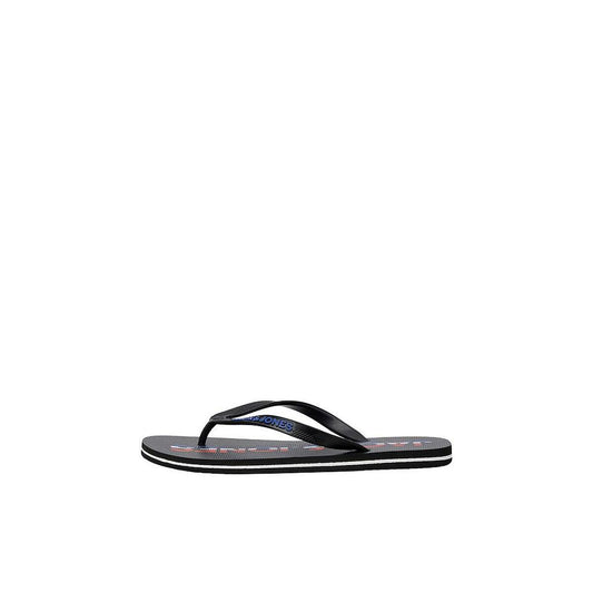 Miesten Flip-flopit Jack & Jones  JFWLOGO 12230641 Musta