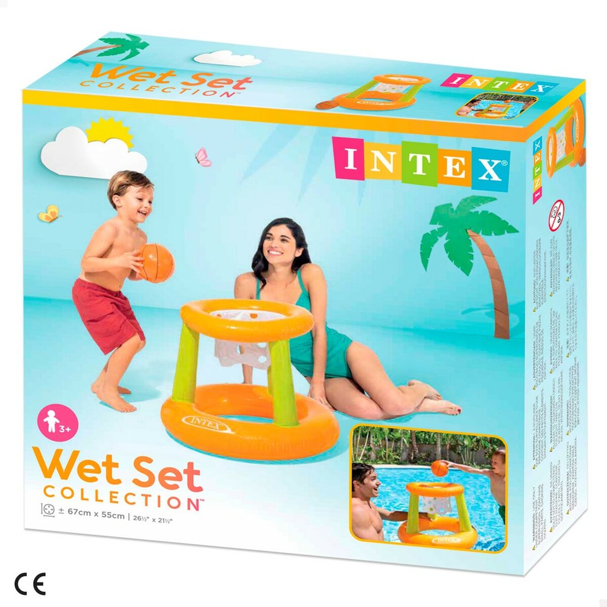 Puhallettava peli Intex 58504NP