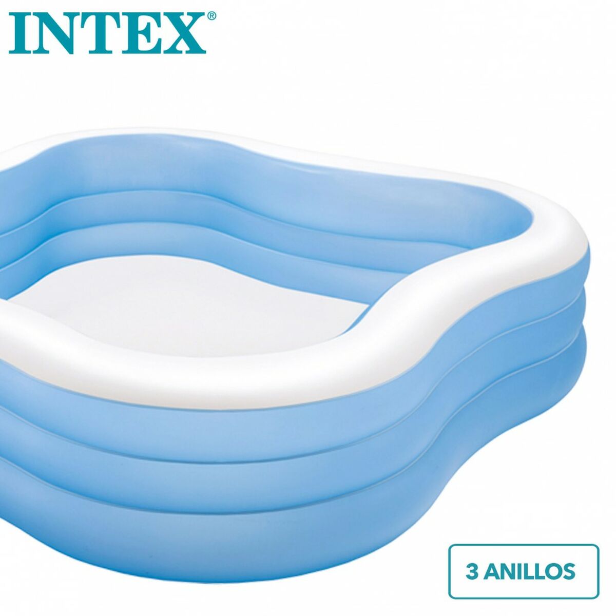 Puhallettava allas   Intex 57495NP         1250 L 229 x 56 x 229 cm