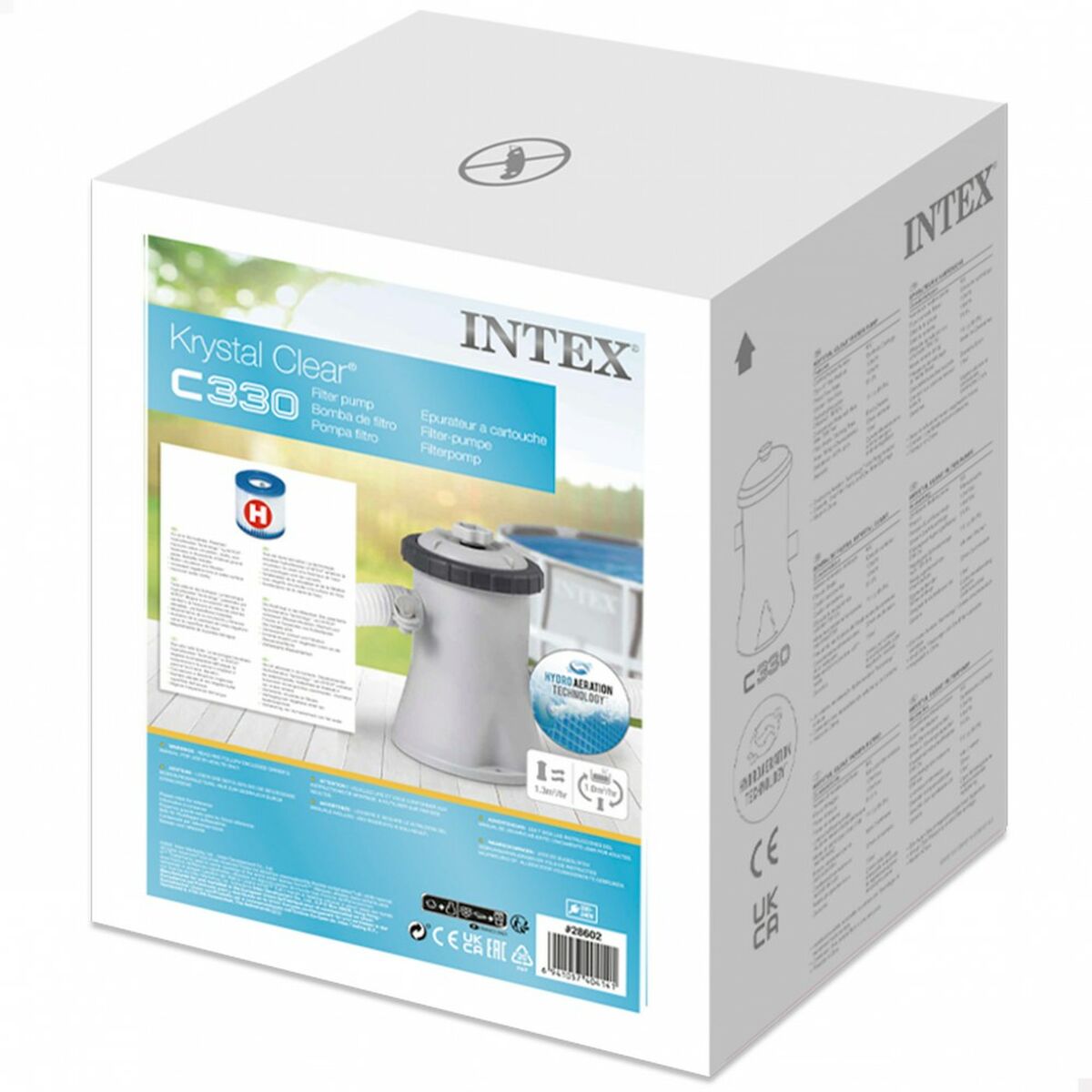Uima-altaan käsittelylaite   Intex 28602         1250 l/h