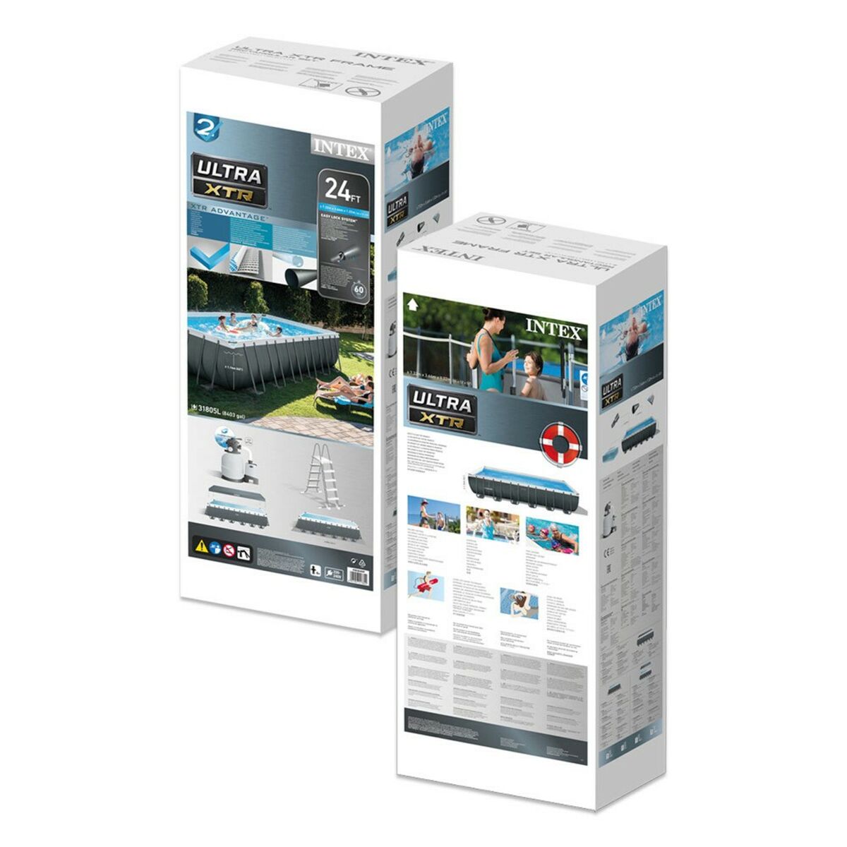 Irrotettava allas Intex 732 x 132 x 366 cm